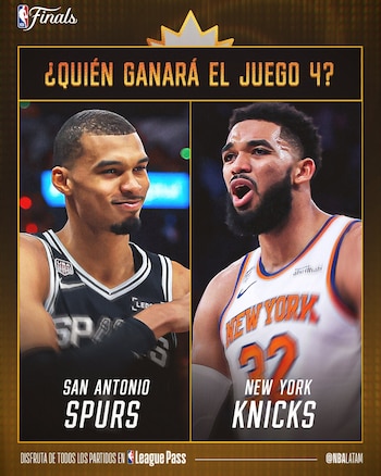 El Madison Square Garden de Nueva York se alista para el juego 4 de las finales de la NBA. Crédito: X NBA LATAM.
