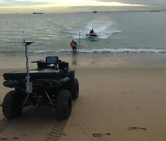 Tanto los fenómenos climáticos cíclicos como las intervenciones humanas influyen en la evolución del litoral (Coastal Processes Group/Scripps Institution of Oceanography)
