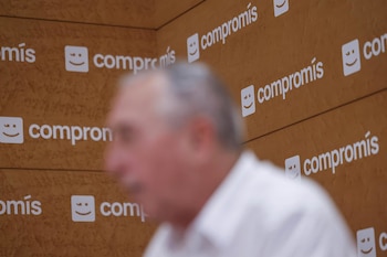 15/07/2026 El síndic de Compromís, Joan Baldoví, en una entrevista con Europa Press
ESPAÑA EUROPA POLÍTICA COMUNIDAD VALENCIANA
ROBER SOLSONA - EUROPA PRESS