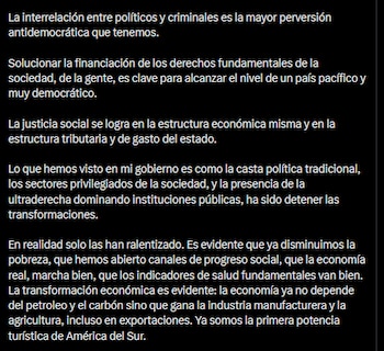 Gustavo Petro defendió los avances