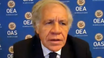 Luis Almagro en la apertura