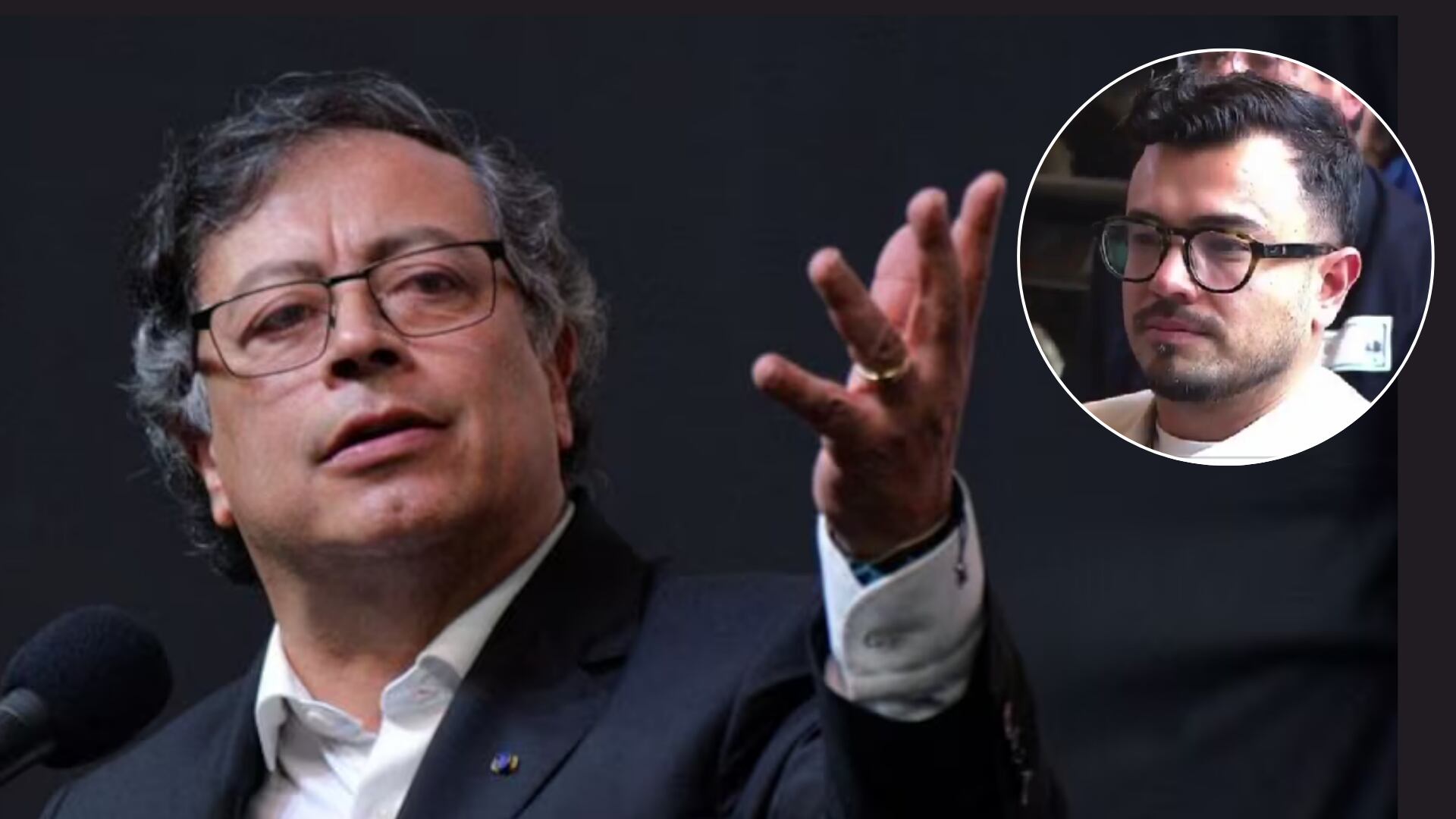 Leal y Petro acusaron a Laura Sarabia de desfalcar el sistema de salud - crédito REUTERS y captura de pantalla/Presidencia de la República