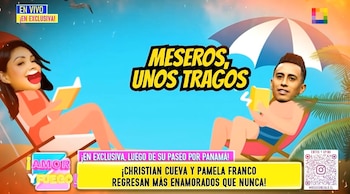Pamela Franco frena rumores de compromiso y lanza contundente mensaje a Christian Cueva. Captura: Amor y Fuego.