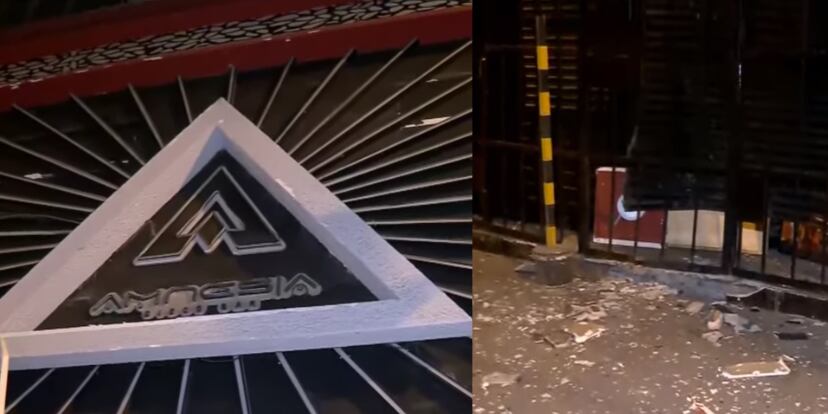 Una detonación causó destrozos en la fachada de un local nocturno en Lima del artista chichero| Latina Noticias