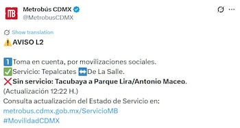 Avance en tiempo real de