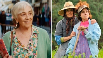 Carmen Maura, protagonista de Calle Málaga, y Petra Martínez y Adriana Ozores en Nacidas para sufrir
