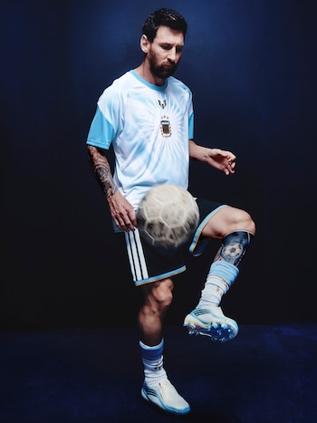 Así será la camiseta especial que usará la selección argentina en la despedida de Lionel Messi