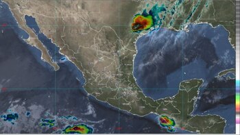 Pamela salió del territorio mexicano