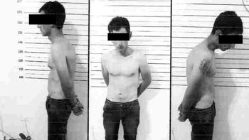 Aníbal B, el sospechoso, tras