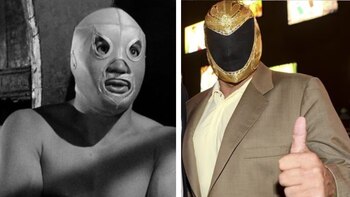 El Santo y Tinieblas fueron desenmascarados por Mil Máscaras