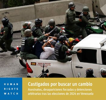 "Castigados por buscar un cambio",