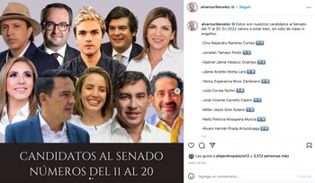 Andrés Motta al senado