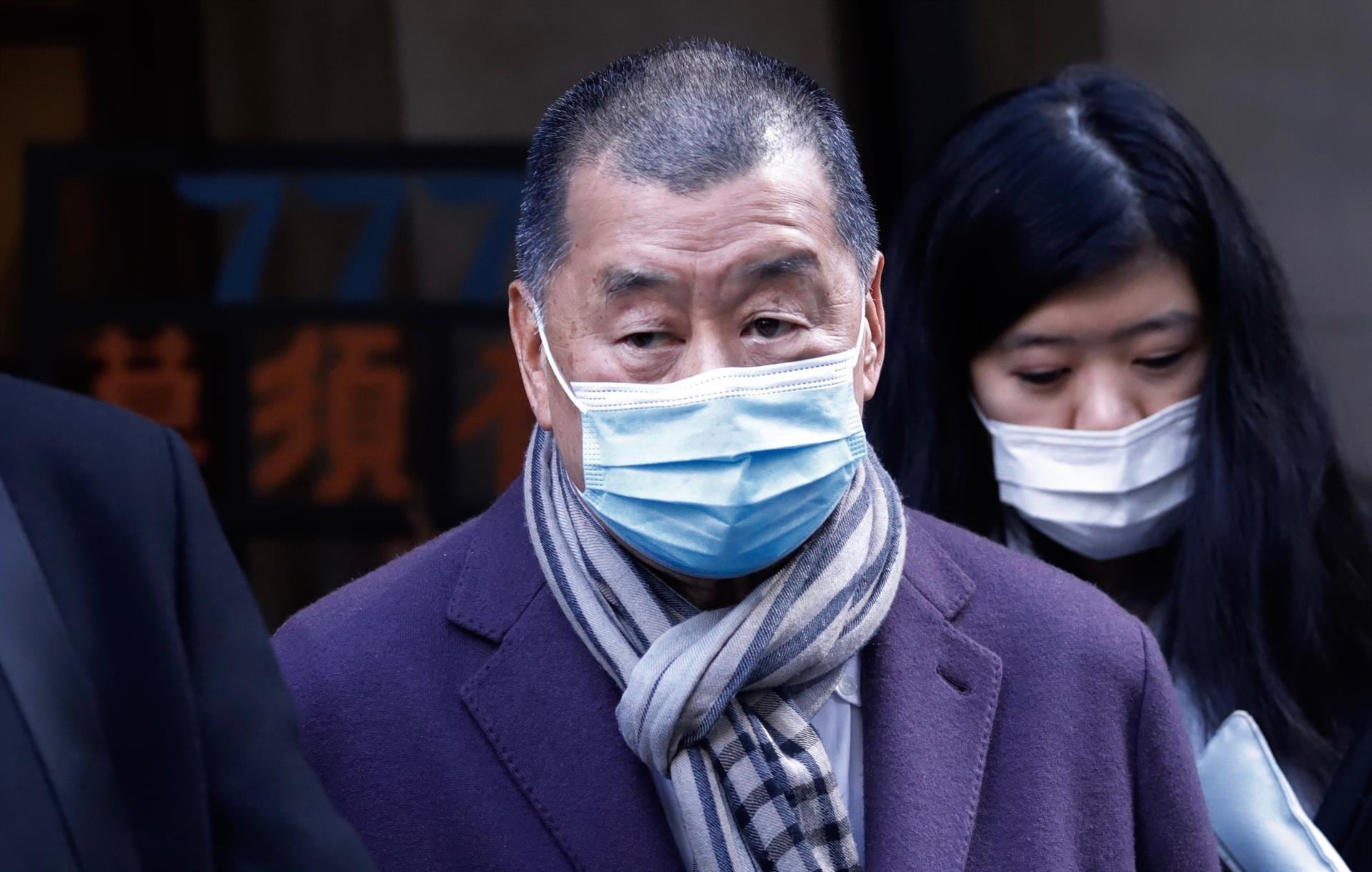 El empresario y magnate de medios Jimmy Lai, fundador del desaparecido periódico prodemocrático Apple Daily, recibió en diciembre una condena de 20 años de prisión (Europa Press)