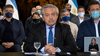 Alberto Fernández, la policía y