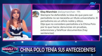 Magaly Medina revela cómo La China Polo pasó de atacarla a cuestionar a su esposo: “Se dedicó con saña”. Captura: Magaly TV La Firme.