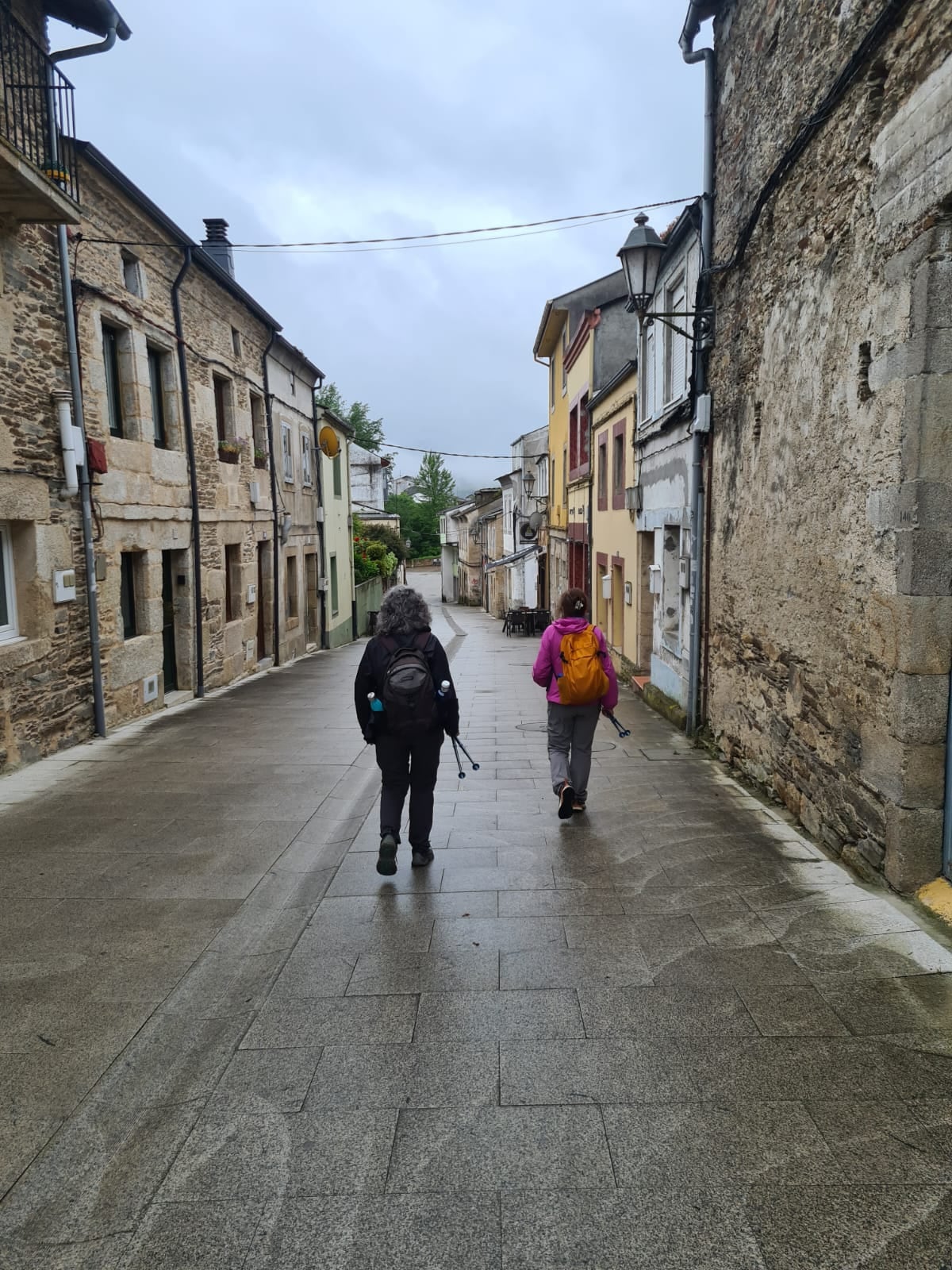 Saliendo de Lugo, primer día de camino