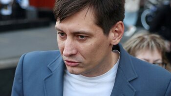 El opositor ruso Dmitri Gudkov