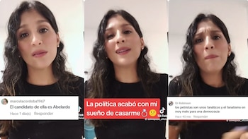 Creadora de contenido contó la historia de una seguidora a la que le cancelaron el matrimonio por sus ideas políticas: “Me dice que tengo la cabeza hueca”