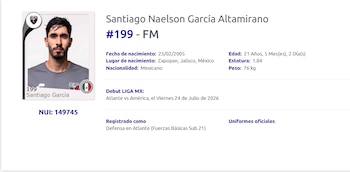 El futbolista es canterano de los Potros del Atlante