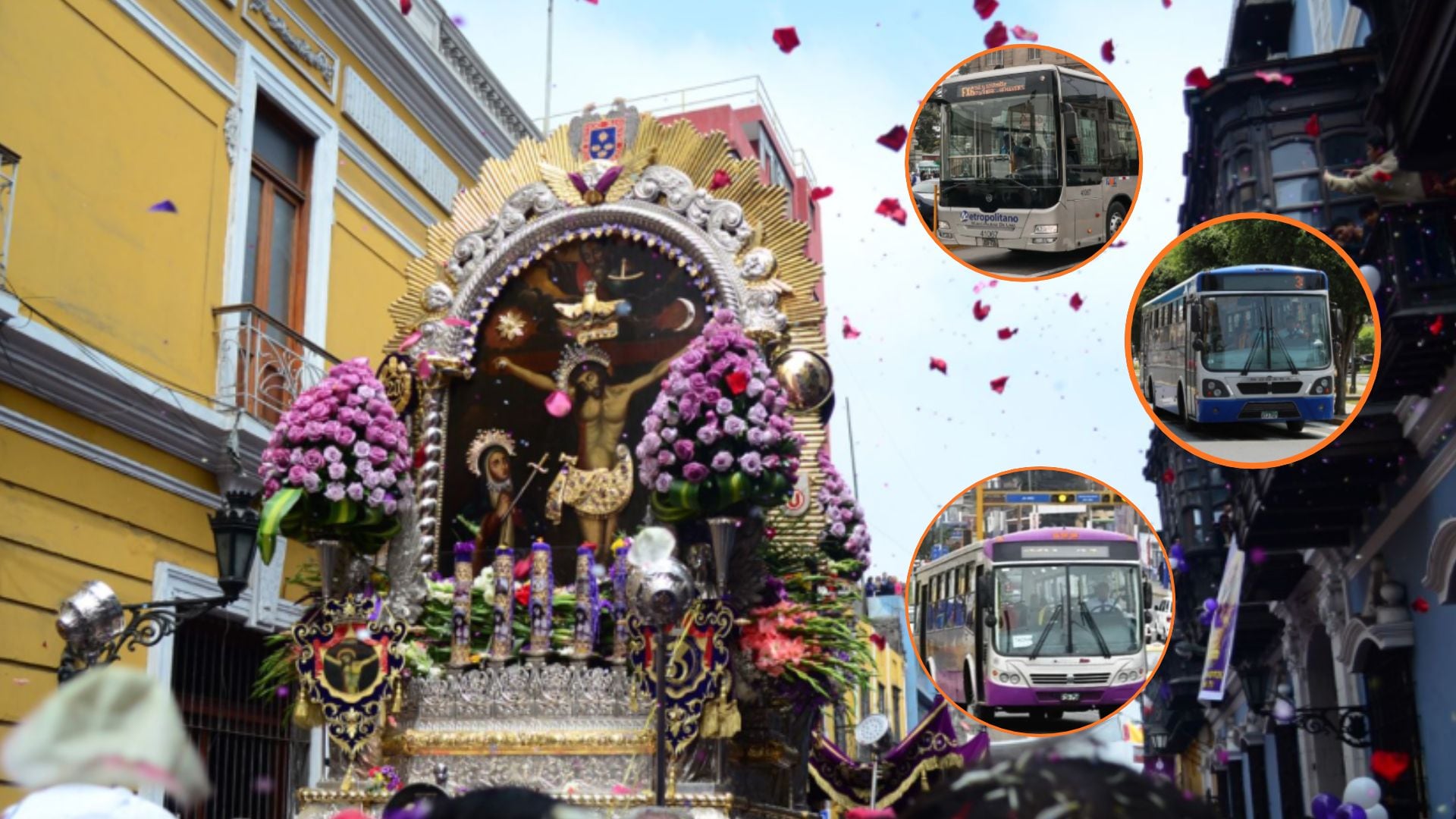 Señor de los Milagros: conoce los desvíos del Metropolitano, corredores y transporte público por la cuarta procesión