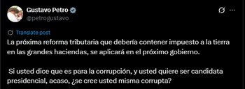 La confrontación entre Petro y