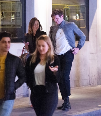 Matt Smith y Emilia Clarke