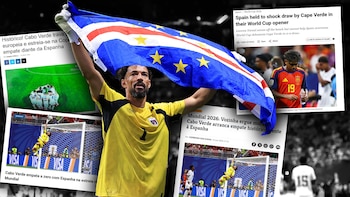 “¡Histórico!" y “muralla”: la reacción de los medios de Cabo Verde tras el inesperado empate ante España en el Mundial