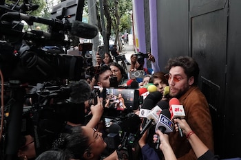 Francisco de Llano contó detalles a los medios sobre la detención de su padre.
FOTO: ROGELIO MORALES/CUARTOSCURO.COM