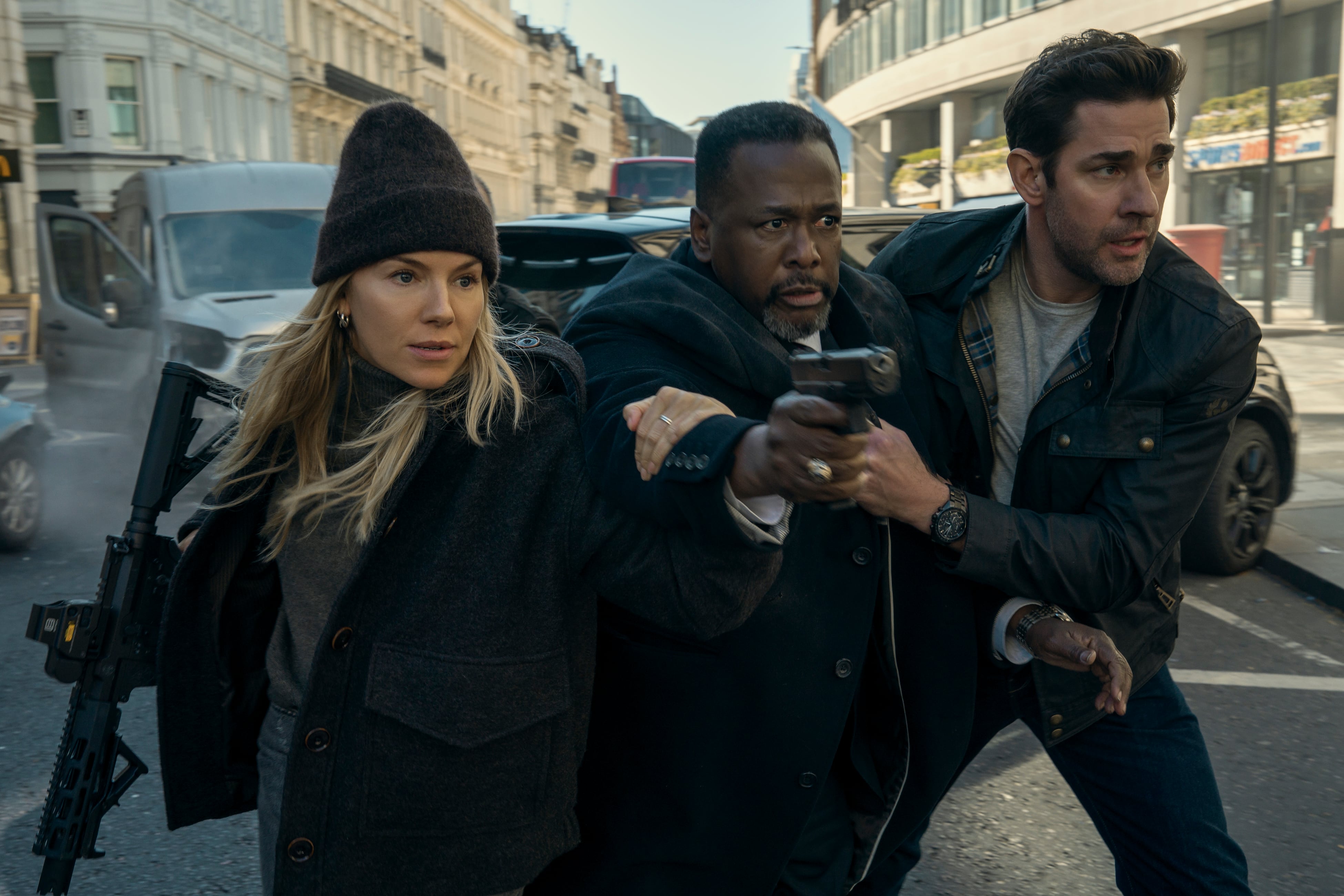 Sienna Miller, como agente del MI6, se suma al reparto principal aportando nuevas dinámicas al universo de Jack Ryan en Prime Video. (Prime Video)