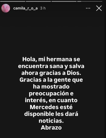 La hermana de la influencer