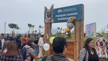 Inauguran parque para perros en