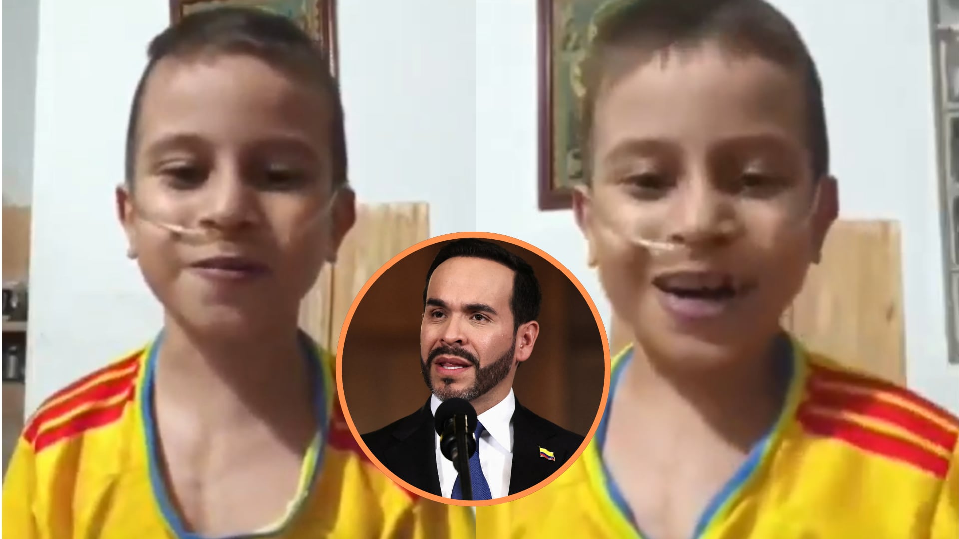 Presidente De la Espriella ordena atención inmediata para niño de 7 años tras súplica viral por salud - crédito @ColombiaOscura/ x - Luisa Gonzalez/ Reuters