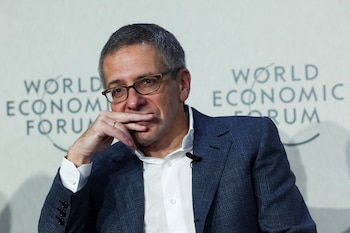 Ian Bremmer, fundador y presidente de Eurasia Group, durante el Foro Económico Mundial de Davos (REUTERS/Yves Herman/Archivo)