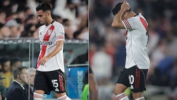 Alarma en River: Fausto Vera y Juanfer Quintero pidieron el cambio por lesión a cuatro días del Superclásico ante Boca