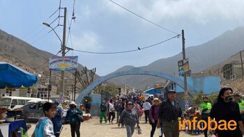 Entrada del cementerio La Balanza,