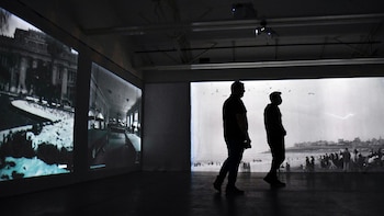 Fue la primera muestra inmersiva