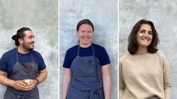 Pablo Soto, Mette Brink Søberg y Annika de Las Heras, el nuevo equipo que lidera Noma (Restaurante Noma)