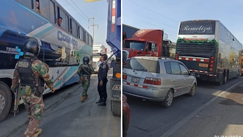 La carretera fue liberada por