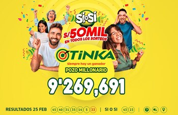 La Tinka: jugada ganadora y