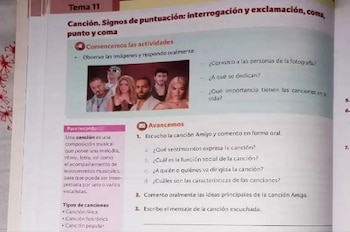 La aparición de algunas de