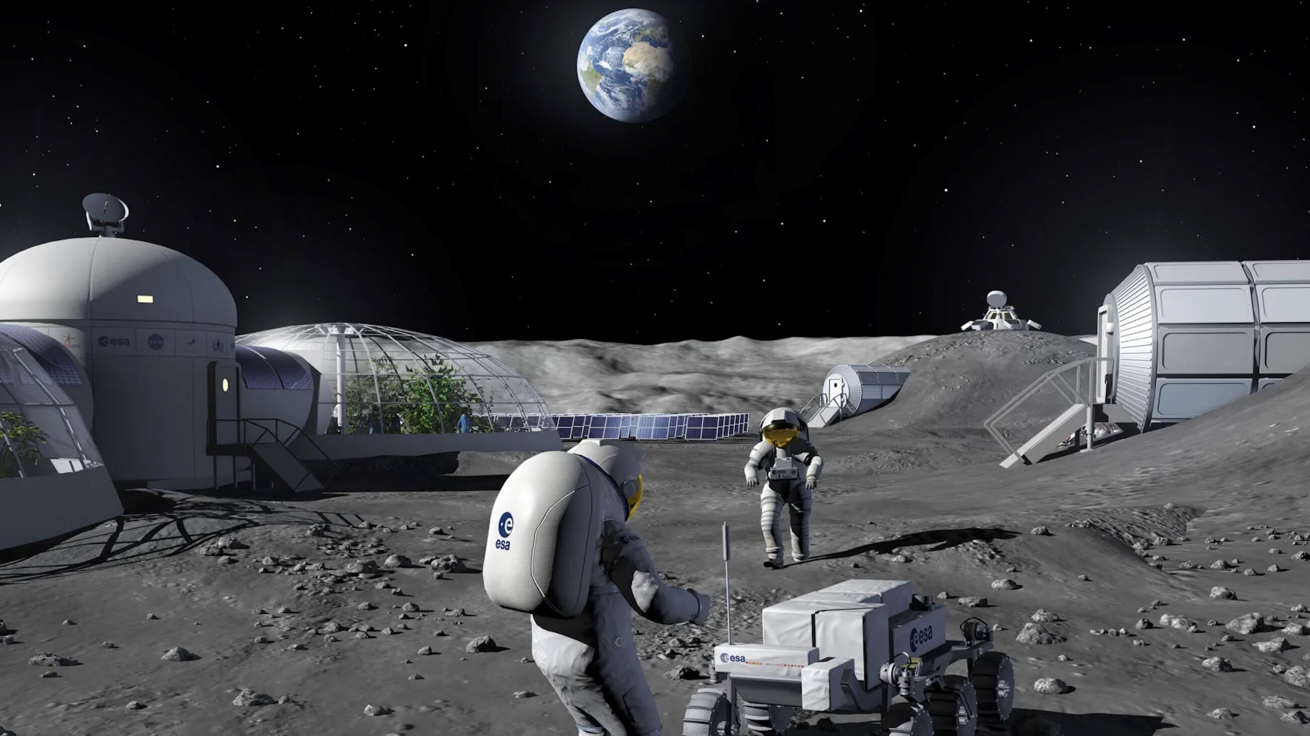 La cerámica, un material cotidiano en la Tierra, podría ser clave para la construcción en la Luna si se resuelven desafíos como la falta de carbono en su fabricación. (NASA)
