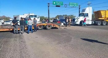 Bloqueo realizado por familiares del