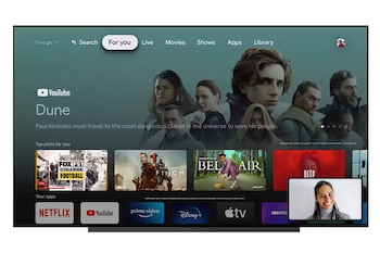 El televisor debe ser compatible con Google TV. (Foto: Google)
