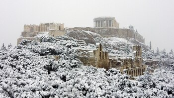 La tormenta de nieve Medea