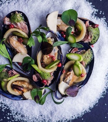 La comida estará producida de