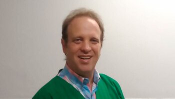 Diego Huberman es odontólogo. Quiere