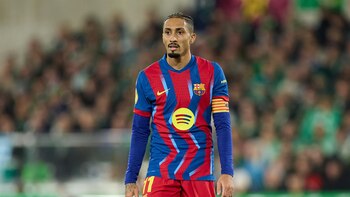 Raphinha tiene una sobrecarga y