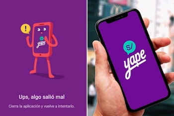 Yape, aplicación del BCP, sufrió