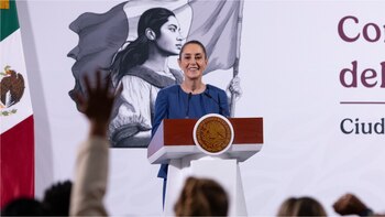Así reaccionó la presidenta Claudia