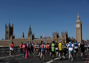 El London Landmarks Half 2027 se correrá el 4 de abril y recorrerá los iconos turísticos más emblemáticos de Londres (REUTERS/Isabel Infantes)